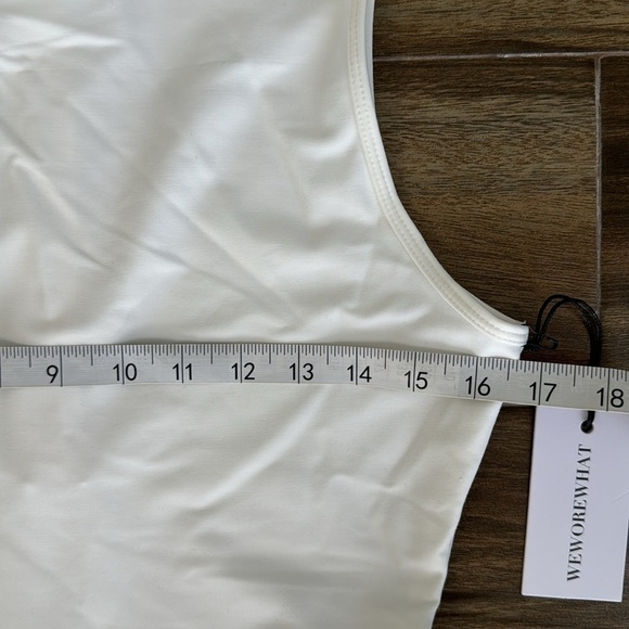 NWT WeWoreWhat Active Dress in Optic White, L - Picture 3 of 16